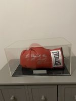 MIKE TYSON SIGNED THE BADDEST MAN ON THE PLANET BOXING GLOVE DISPLAY CASE & COA