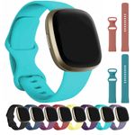For Fitbit Versa 3 / 4 Sense 1 / 2 Strap Replacement Wrist Band Silicone Buckle