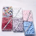 Gradient Sponge Brush With Tool For Nail Art Gel Polish Brush Manicure Accessory