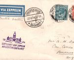 GB KGV Cover GRAF ZEPPELIN Air *ARGENTINENFAHRT* 1934 Flight Argentina KZ137