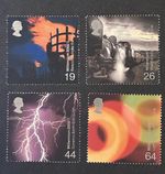 QE II GB 2000 Sg2129-32 Fire and Light Unmounted Mint Set