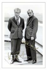 ADE EDMONDSON & RIK MAYALL Signed Autograph PHOTO Gift Print 
