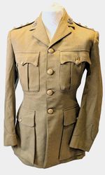 WW1 British Army Captain's Uniform Jacket Royal Army Medical Corps RAMC Named