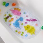 Bath Mat Non Slip Kids Dinosaur PVC Strong Suction Rubber Shower Bathtub Mat