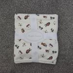 BNWT Polo Ralph Lauren Polo Bear Cotton Interlock Blanket White | Size OS