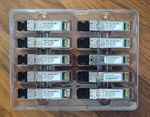 10x FS SFP-10G-SR-C9K-C 10GBASE-SR SFP+ Transceiver 850nm 300m DOM (Cisco)