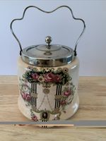 Lovely Antique English “Bristolia” Biscuit Barrel Circa 1900-1930s