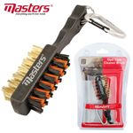 MASTERS OPTI-BRUSH GOLF CLUB CLEANING BRUSH / GOLF GROOVE CLEANING BRUSH