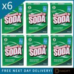 6 x DRI PAK BICARBONATE CLEANING SODA 500G CLEANER SINK BATH TAPS SURFACE DIRT