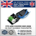 OE Mini Cooper S R50 R52 R53 2001-2008 Radiator Cooling Fan Resistor 17421475577