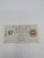 Polish Travel Agency ORBIS - 100 zloty - B series 1960  0199406-0199410