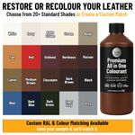 ALL IN ONE Leather Colourant Paint Dye to Replace lost Colour in your Leather