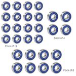TRIXES Wheel Bearings *All Quantities* NEW ABEC Skate Skateboard Scooter Bearing