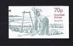 FD4a  STONEWALLING 70p LEFT MARGIN STAMP BOOKLET MACHIN HAS CYLINDER 11 CAT £250