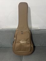Taylor Full Size Acoustic Tan Beige Gig Bag Semi-Rigid Padded Case, A1 condition