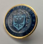 WIMBLEDON FC Special Ltd Edition Replica of Original Badge Charity Only 20 Made