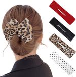 4Pcs Multicolor French Bun Maker - Lazy Hair Curler & Twist Bun Maker for Ladies