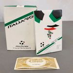 RARE ITALY 1990 FIFA WORLD CUP Mascot Silver & Enamel Official Pin Original Box