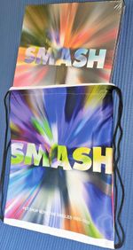 *NEW* PET SHOP BOYS 'SMASH' DRAWSTRING BAG + FREE MAGNETIC POSTCARD!