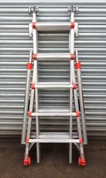 LITTLE GIANT REVOLUTION WITH RATCHETS MULTI-POSITION LADDER 1.49M - 2.49M (1)