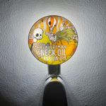 Brand New Beavertown Neck Oil Beer Badge! Neck Oil Pump Badge! Frog Eye Lens