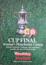 Arsenal v Manchester United 1979 FA Cup Final Programme