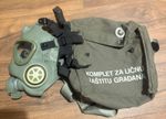 Cold War NBC Mask Yugoslavian MCI original  With Original Haversack