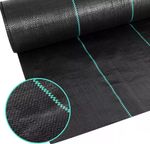 Weed Control Fabric Membrane 1m 2m 3m 4m Wide Up To 100m Long Heavy Duty 100 GSM