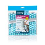 Minky Over Shoulder Peg Bag | Holds 50+ Pegs | Waterproof