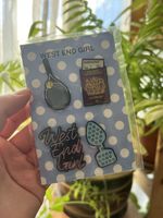 Lily Allen West End Girl VIP Pack Badge/Pin Set RARE JUNE 2026 Concert BNIP
