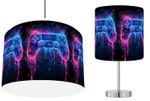 BRIGHT CONTROLLER  GAMER   Ceiling Lamp Shade , Stick Lamp or Bundle  Reusable