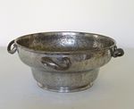 William Hutton & Sons Arts and Crafts  hammered pewter  bowl. Circa 1910.