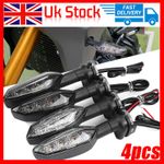 4LED Motorcycle Turn Signal Indicator Lamp Amber For Yamaha MT07 MT09 MT10 TRACE