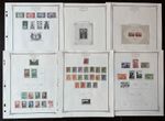1921-1945 LUXEMBOURG M&U STAMPS LOT ON ALBUM PAGES SEMI-POSTAL, SOUVENIR & MORE