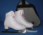 Superb Condition - SFR Galaxy Raspberry Ice Figure Skates - Size UK 3 / EU 35.5
