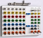 55 Pcs Fully Guided Drills Set Universal Dental Implant Guide & Positioning Kit
