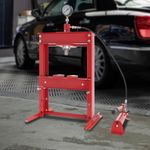 12Ton Hydraulic Shop Press Heavy Duty Garage Hydraulic Press with Press Plate UK