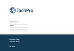 2 Tachpro Drivers Daily Record Books 