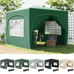 3 x 3(m) Pop Up Gazebo with Sides, UPF50+, Height Adjustable