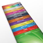 'Energy & Types' Set - Pokemon Premium Dividers