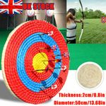 20" Archery Target Outdoor Arrow Target Solid Straw Target Shooting Bow Handmade