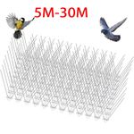 5M 30M Pigeon Bird Spikes Wall Fence Deterrent Anti Perch Control Repeller Steel
