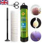 5M Pva Mesh Kit with Scissors 18mm 25mm 37mm 44mm Pva Wide Mesh Carp Fishing