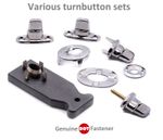 Turnbutton fastener kit set eyelet twist base socket boat canopy cover tool DOT