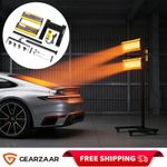 2600W Infrared Paint Curing Lamp Stand Heater for Spray Booth Room Drying