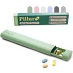 Pillar Plus - XL Eco-friendly 7-Day Pill Organiser - Biodegradable Wheat Straw