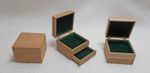 Dolls house 1 X VELVET BOX WITH DRAWER CUTLERY / JEWELLERY / COINS MEMENTOS