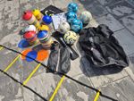 Football Training Cones Set Bibs.