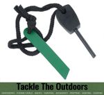 Magnesium Fire Starter Flint Lighter Steel Striker Fishing Camping Survival Tool