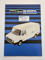 FREIGHT ROVER SHERPA 2.85 TO 3.5 TON VAN PICKUP MINIBUS SALES BROCHURE 1984